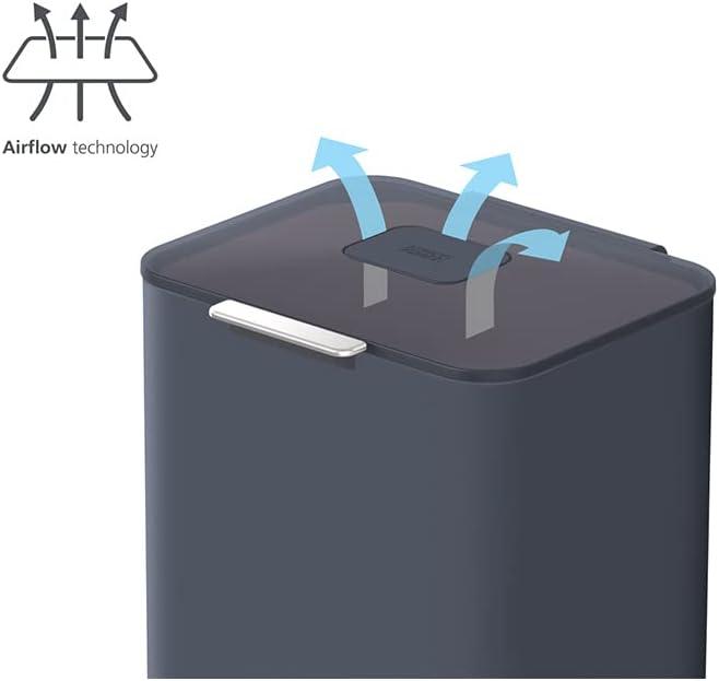 Joseph Joseph Totem Waste & Recycling Dual Kitchen Trash Can
