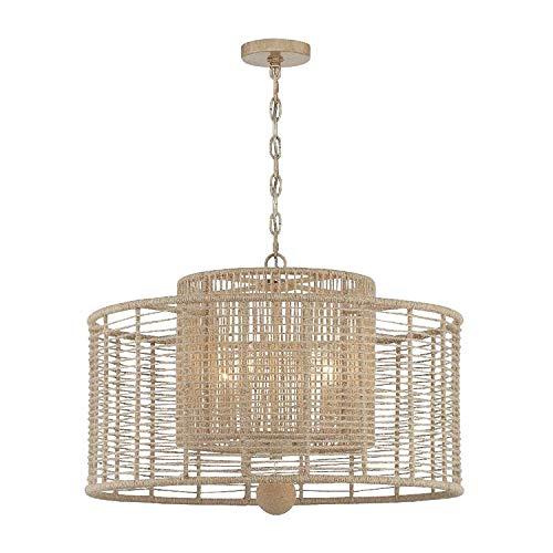 4 Light Chandelier-Burnished Silver Finish    -Traditional Installation Crystorama Lighting Jay-A5004-Bs