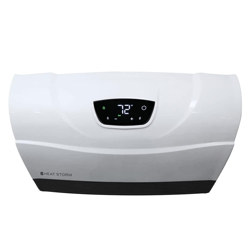 Heat Storm Heat Storm 1500 Watt Infrared WiFi enabled, wall mount  electric space heater with digital thermostat, remote - Smart Line