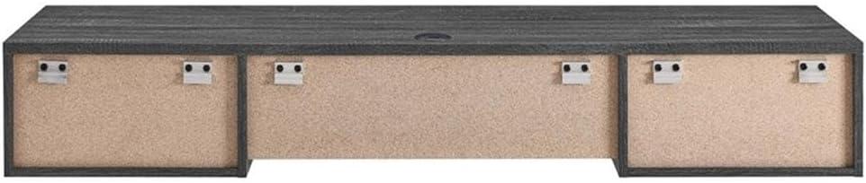 Modway Modway Render Wall Mount Wood Office Desk