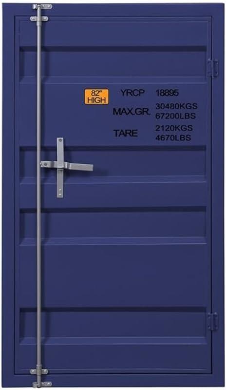 28" CargoChest Blue - Acme Furniture: Metal Storage Locker, No Assembly Required