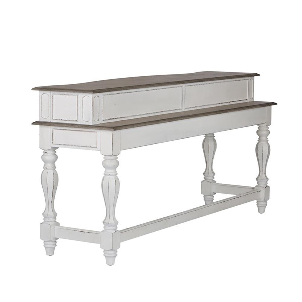 Magnolia Manor 76'' Solid Wood Console Table