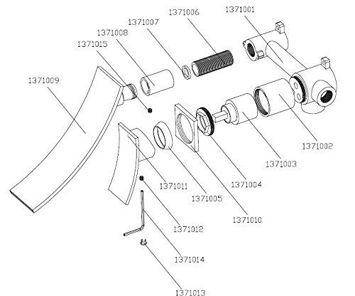 Wall Mount Bathroom Vanity Faucet, Waterfall Bathroom Faucet, Lavatory Faucet