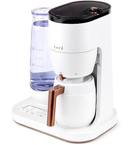 Café ™ Matte White Specialty Grind and Brew Coffee Maker