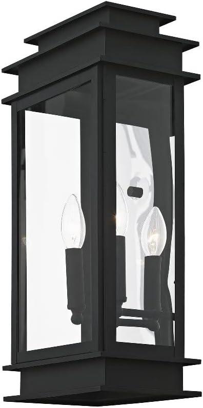 Livex Lighting Princeton 2 - Light Wall Light in  Black