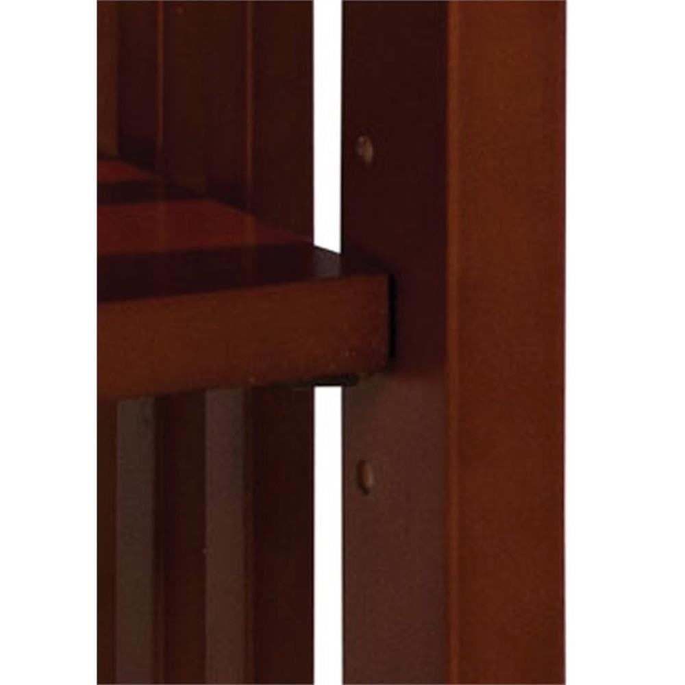 24" 2-shelf Bookshelf Wood Cherry - Alaterre Furniture: Mid-Century Modern, Stained Finish, Fixed Shelves