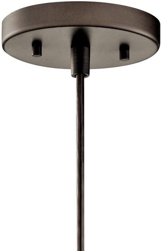 1 Light Mini Pendant with Vintage Industrial Inspirations 11.25 inches Tall By 9.75 inches Wide-Black Finish Bailey Street Home 147-Bel-5035926