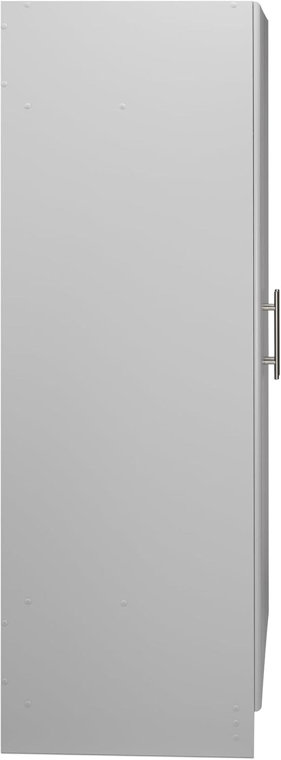 Prepac Elite 2-Door Freestanding Wardrobe Cabinet, 20" D x 32" W x 65" H, Light Gray