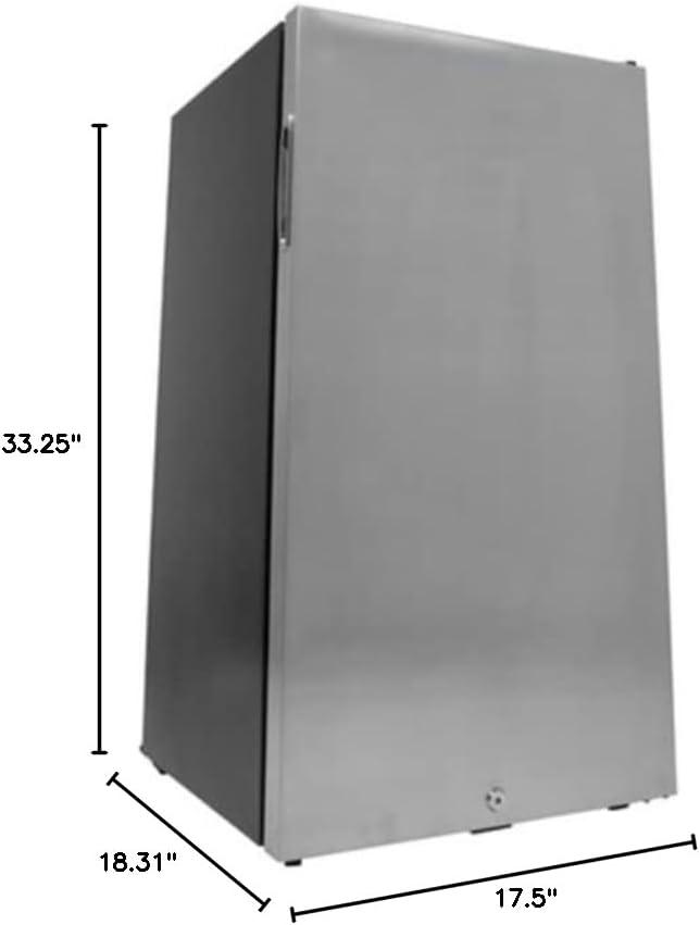 EdgeStar 3.2 Cubic Feet Freestanding Mini Fridge