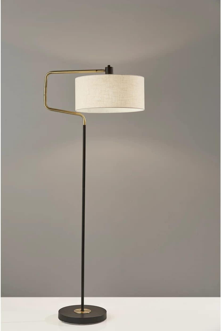 Wenham 57'' Swing Arm Floor Lamp