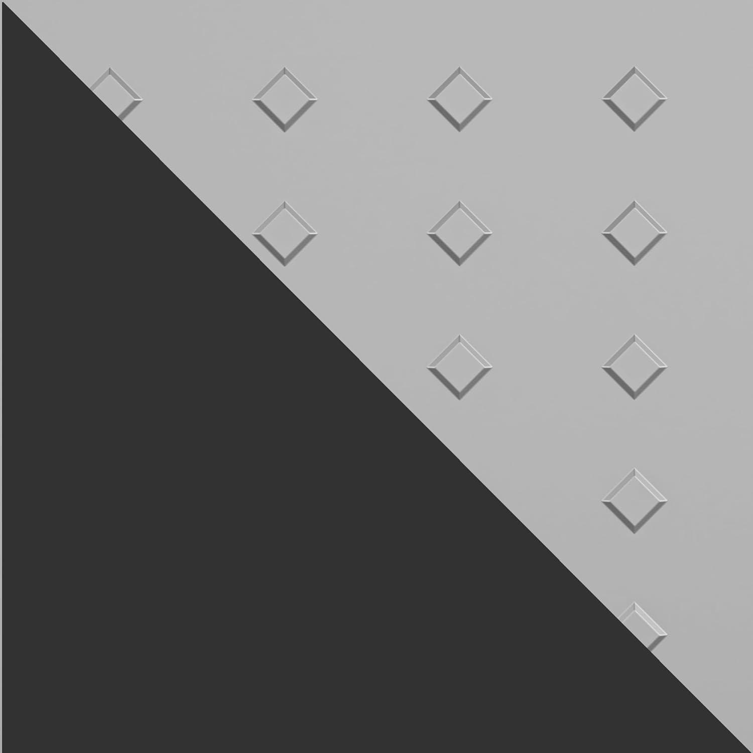 Manhattan Comfort Fortress Floating Garage Storage Cabinet, Black/Grey