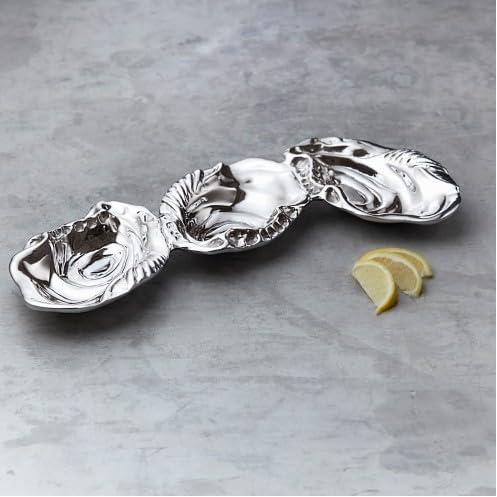 Beatriz Ball 7074 - Silver Dip Bowl, Metallic