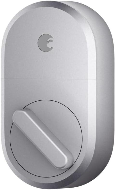 August Home Smart Lock, 3rd Generation Technology, Silver