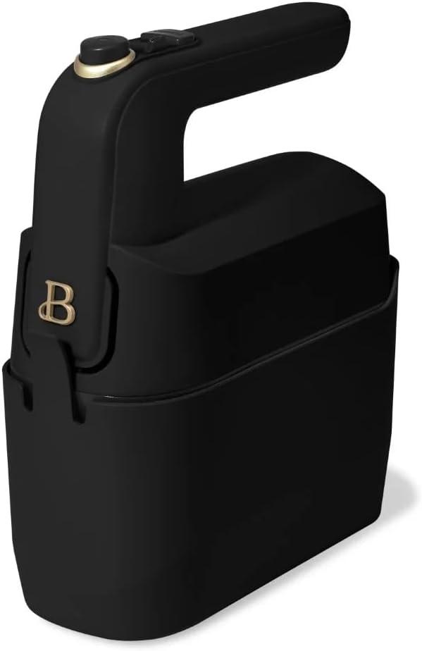 Beautiful 6-Speed Electric Hand Mixer, Porcini Taupe by Drew Barrymore