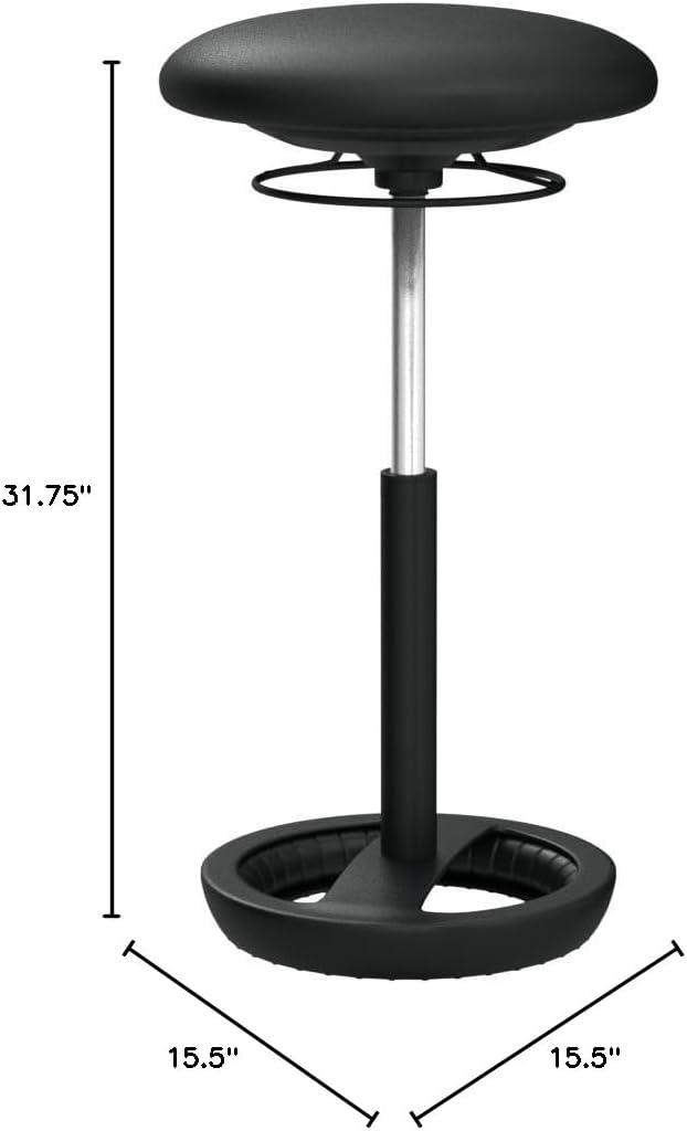 Safco Products Company Twixt Active Height Adjustable Industrial Stool
