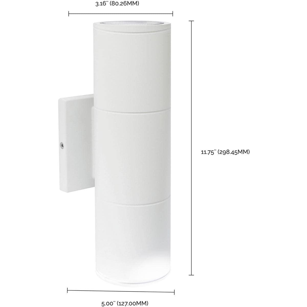 Nuvo Lighting 2 Light LED Large Up and Down Outdoor Sconce