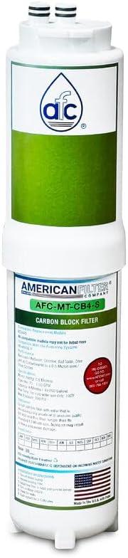 American Filter Company 12-Inch White Carbon Block Water Filter