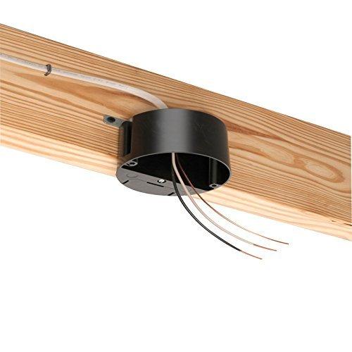Adjustable Non-Metallic Ceiling Fixture Box for Drywall