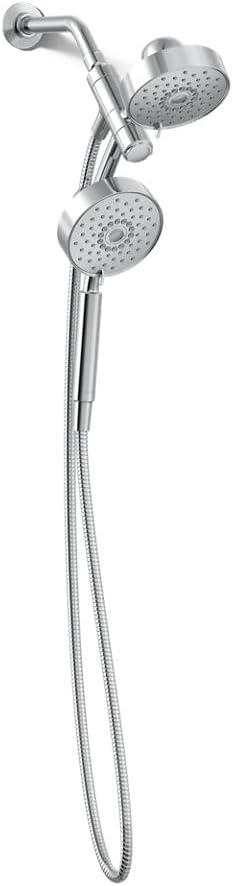 Kohler Purist® 2-In-1 Multifunction Shower Combo Kit, Showerhead and Handshower, Three Spray Settings