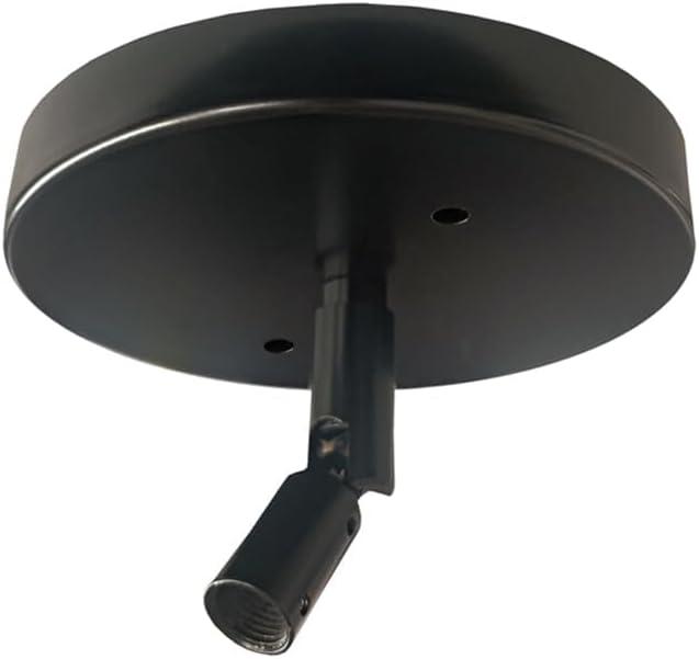 Black Metal Sloped Ceiling Pendant Adapter