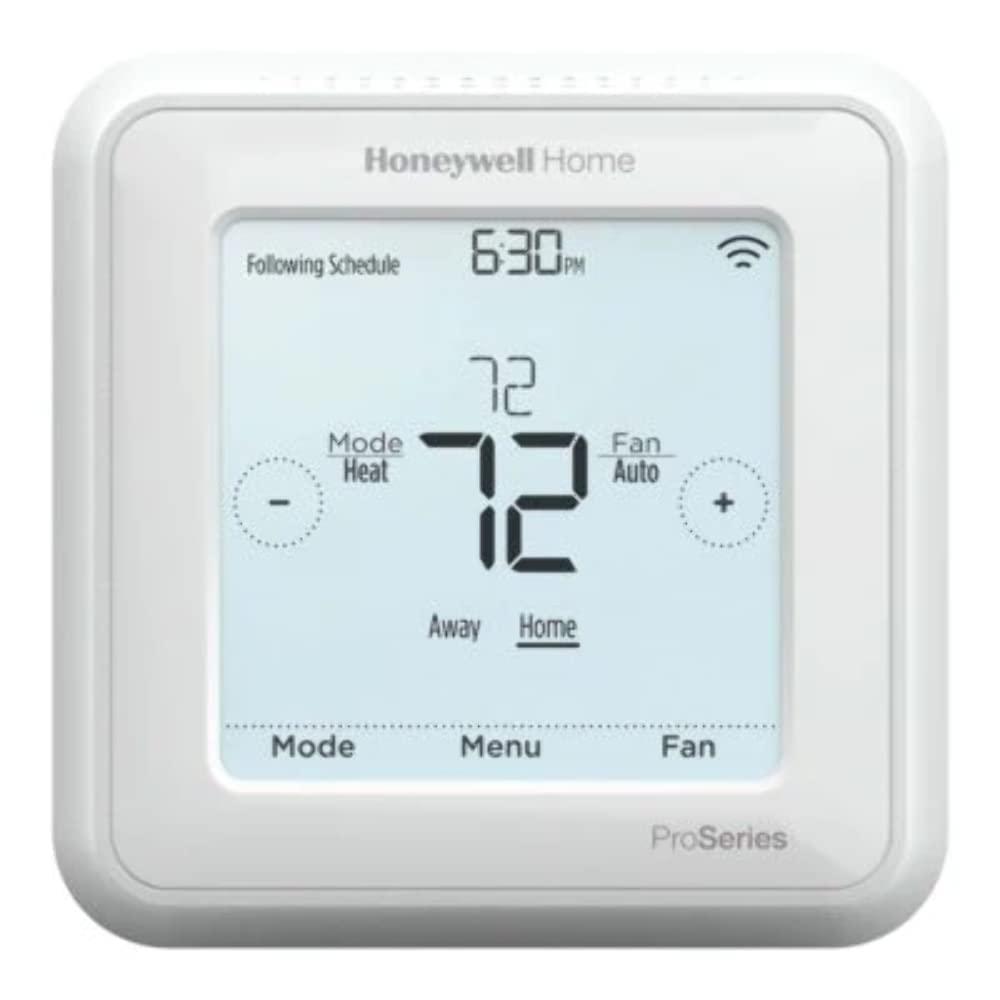 Honeywell Home Th6320ZW2003 Z-Wave T6 Pro Series Plastic Square White Programmable Thermostat