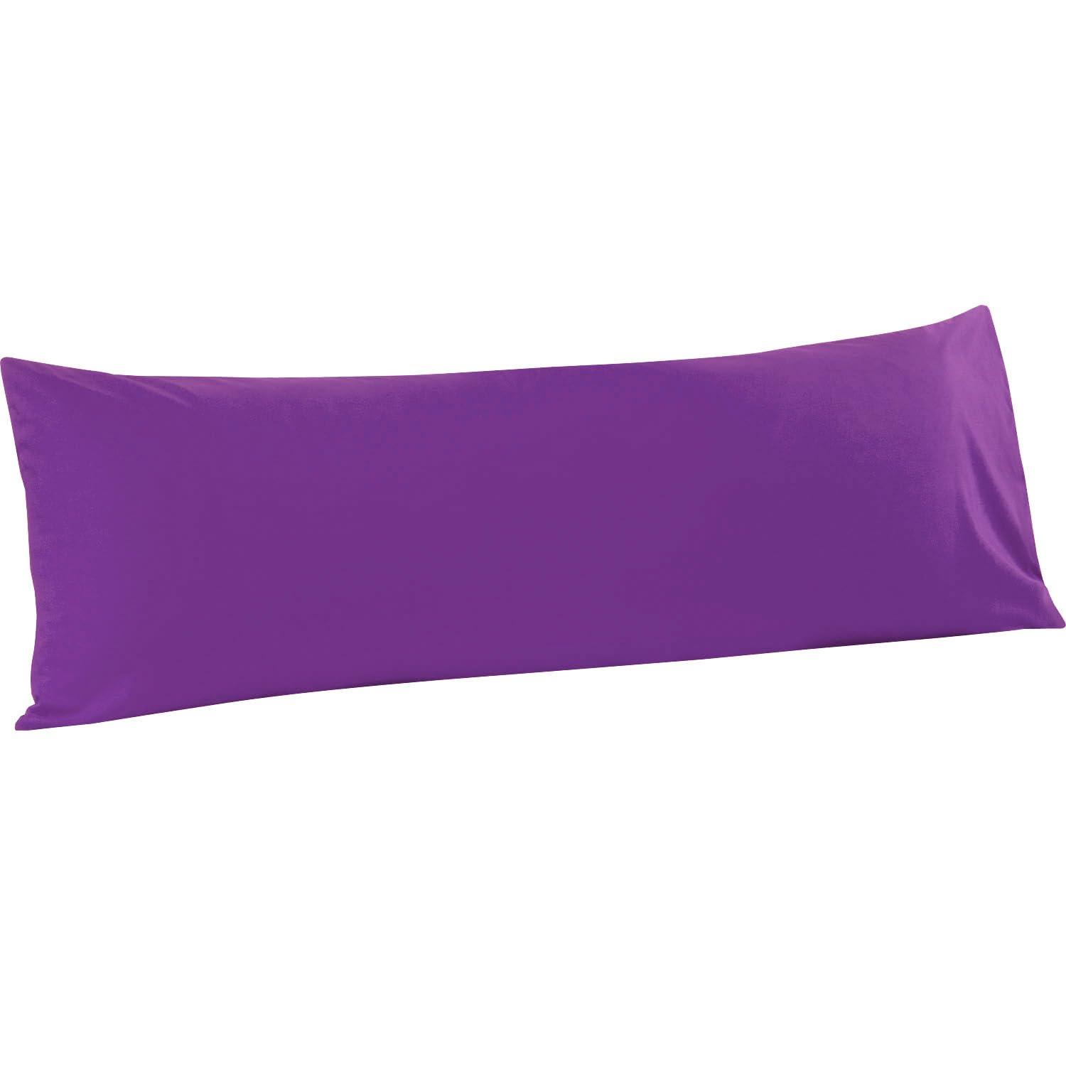 NTBAY Body Pillow Cover, 1800 Brushed Microfiber Body Pillowcase with Envelope Closure - 20x54 Inches - NTBAY