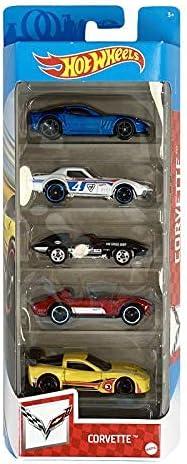 Hot Wheels Diecast  Cars -  5pk (Colors May Vary)