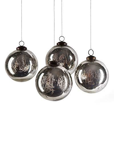 The Holiday Aisle® Glass Ball Ornament (Set of 4)