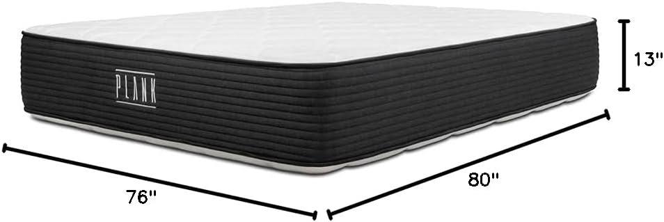 Brooklyn Bedding Brooklyn Bedding Plank 13" Luxe Two Sided Firm / Ultra Firm Mattress with Cooling Cover