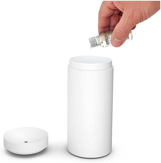 White Ultrasonic Battery-Powered Electric Aroma Diffuser