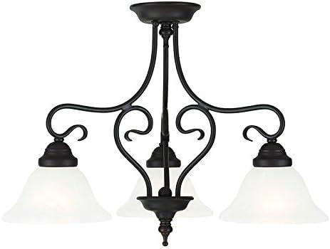 Livex Lighting Coronado 3 - Light Chandelier in  Bronze