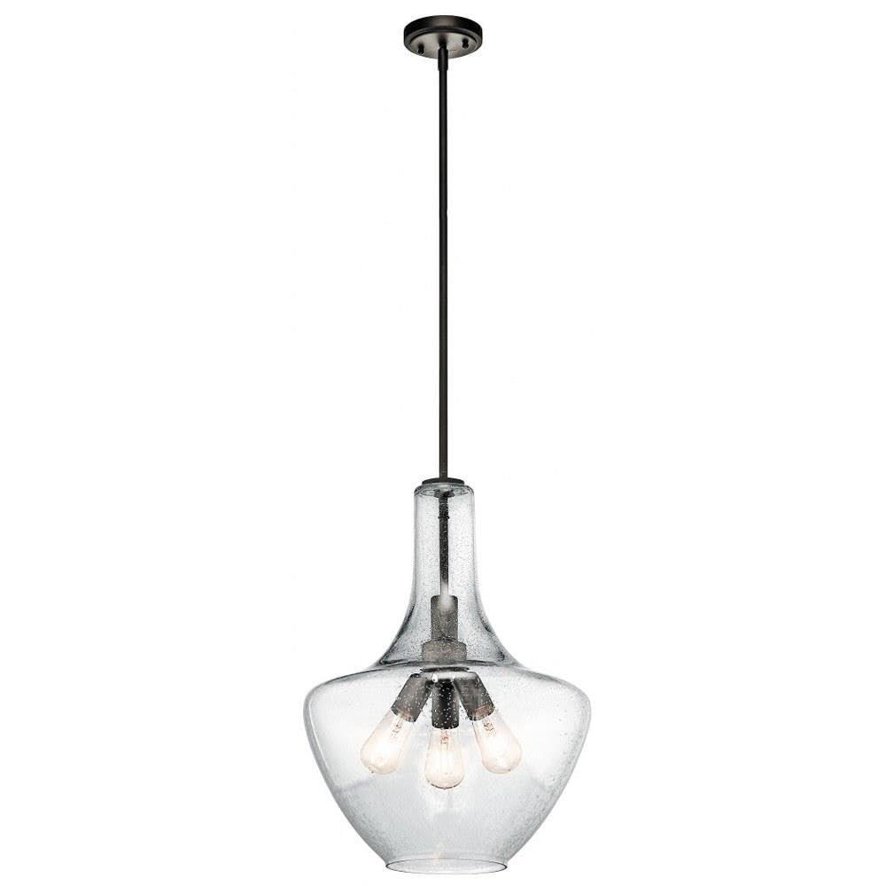 Kichler Lighting Everly 3 - Light Pendant in  Olde Bronze