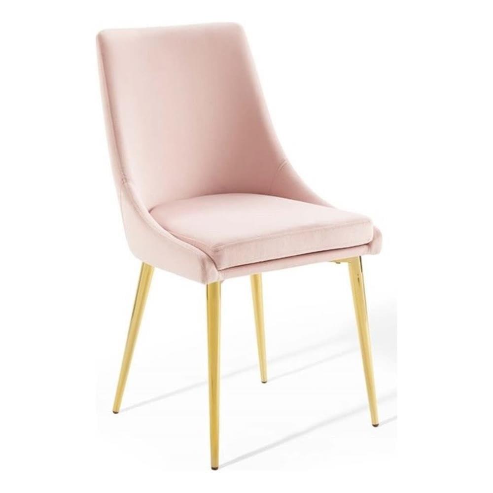 Modway Viscount Modern Accent Performance Velvet Dining Chair