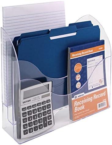 Innovative Storage Designs 3-Tier File Organizer, Clear