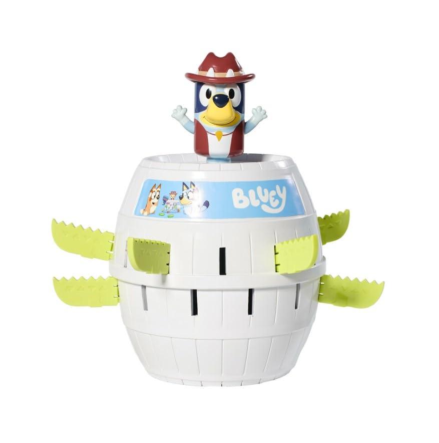 Tomy Pop up Bluey Family and Preschool Kids Board Game, 2 - 4 Players, Suitable for Boys & Girls Ages 4+
