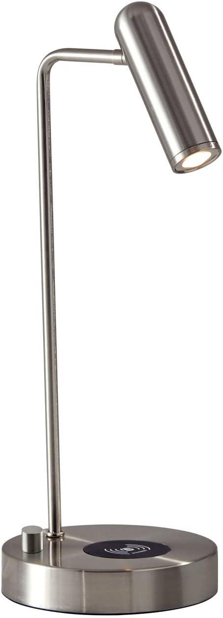 Avon 17" Desk Lamp With USB And Wireless Charging