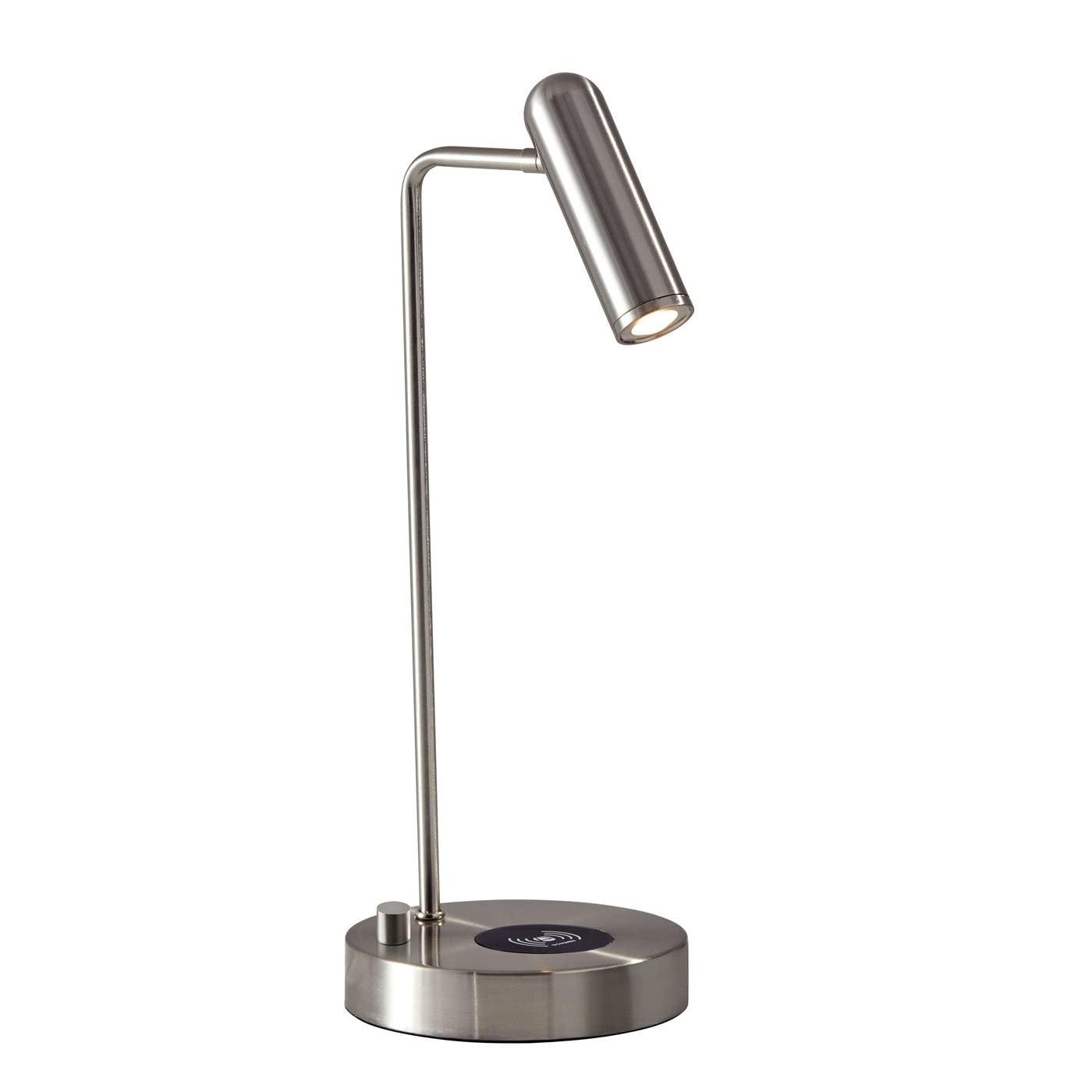Avon 17" Desk Lamp With USB And Wireless Charging