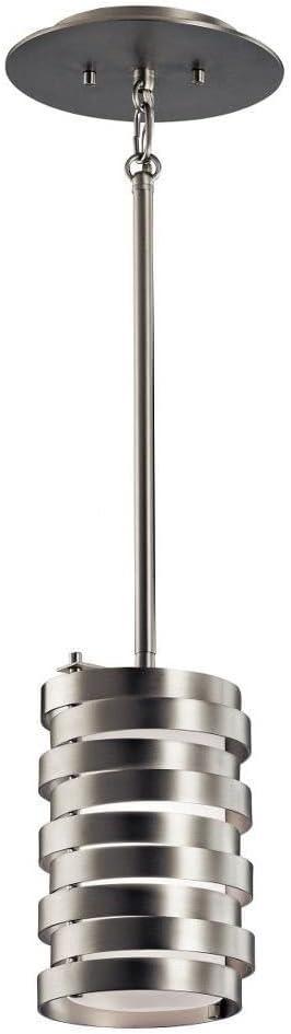 Kichler Lighting Roswell 1 - Light Pendant in  Brushed Nickel