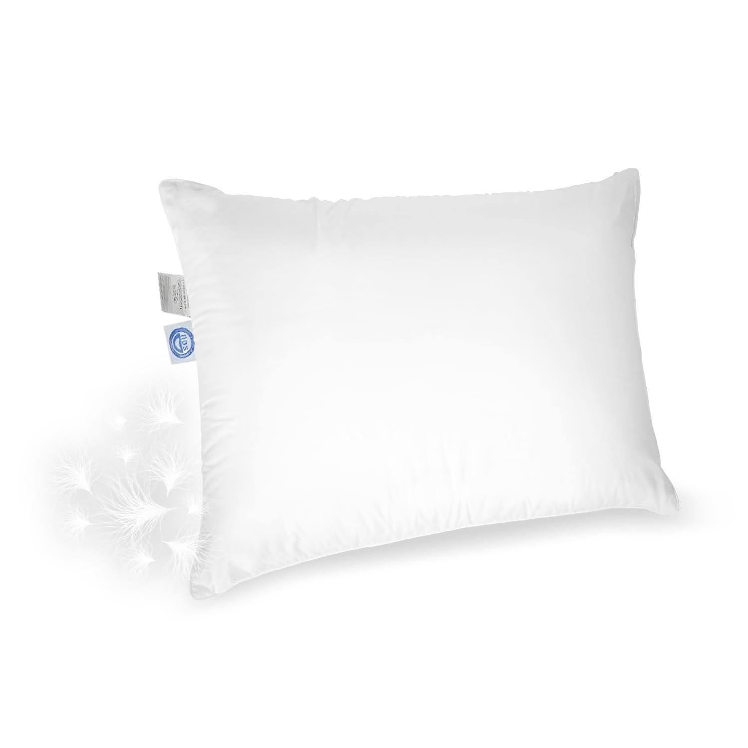 East Coast Bedding Medium Elite Premium Down Dream 600 Fill Power Pillow Pack of 1