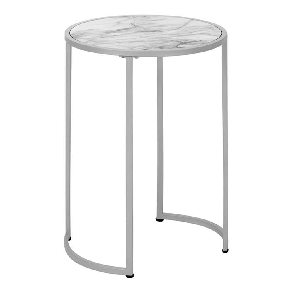 Wrought Studio™ Nightstand, Modern Accent Table, Living Room Round End Table