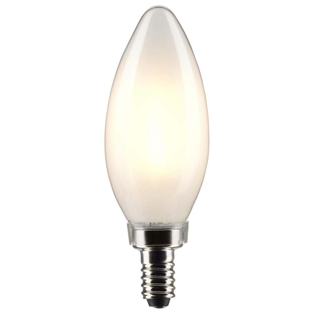 Satco Lighting 5.5 Watt Dimmable B11 Candelabra (E12) LED Bulb - 500 Lumens, And 90CRI S21279