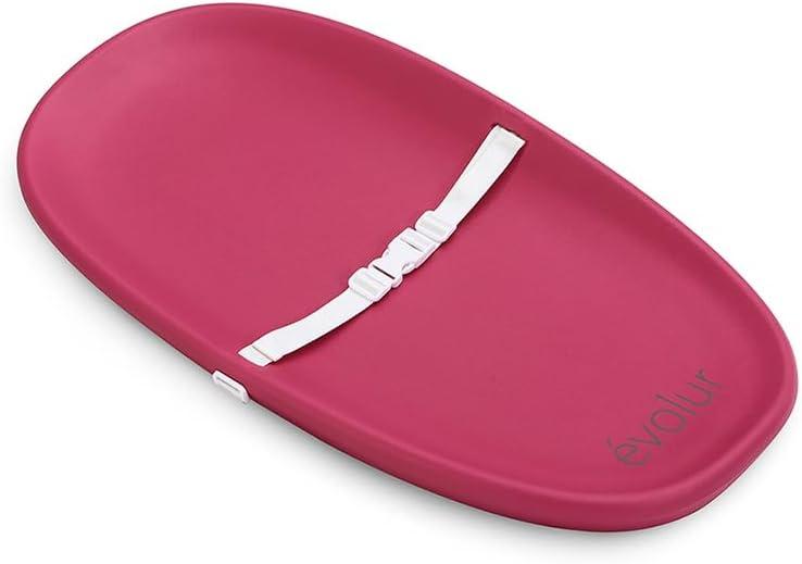 Evolur Eva Baby Changing Pad, Soft, Breathable and  Waterproof, Fuschia Pink