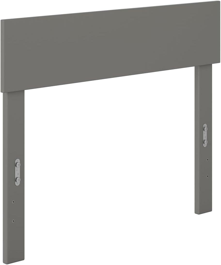 Twin Boston Headboard Gray - AFI: Solid Wood, Modern Design, Unupholstered, 32" High