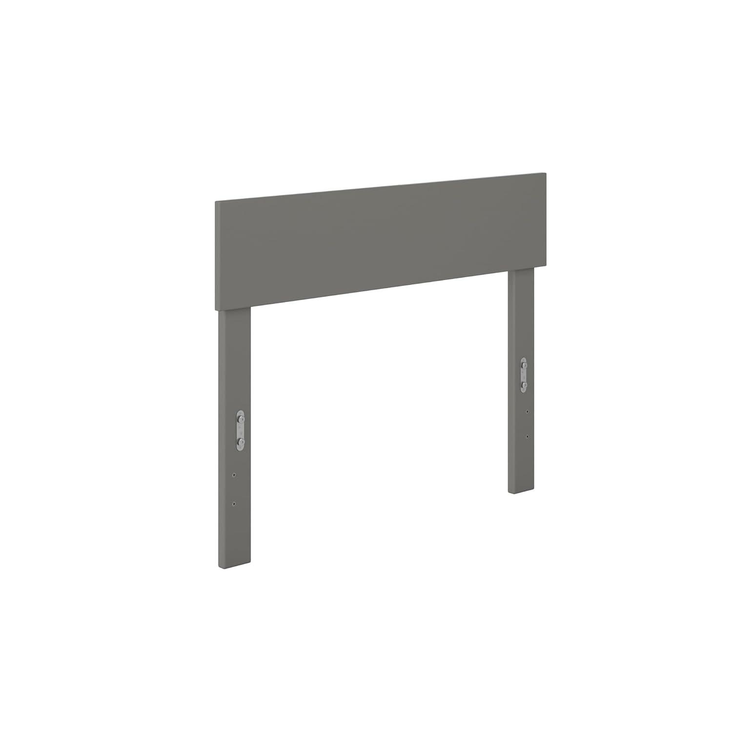 Twin Boston Headboard Gray - AFI: Solid Wood, Modern Design, Unupholstered, 32" High
