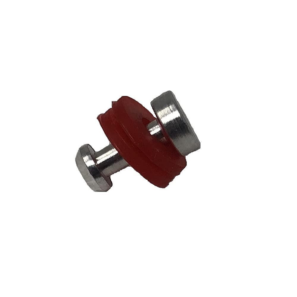 Prestige Visual Pressure Indicator Safety Valve for Stainless Steel Deluxe Alpha Pressure Cookers, Red, Small, 60655
