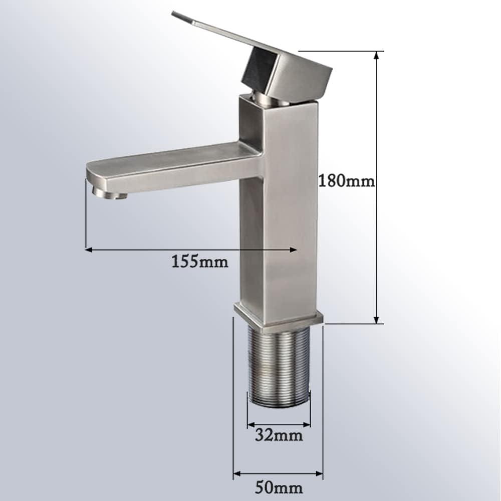 AA Warehousing Single-Hole Single-handle Bathroom Faucet YPG417