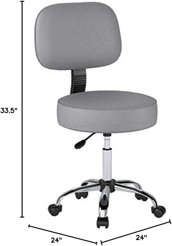 Boss Office Products Vinyl Drafting Chair