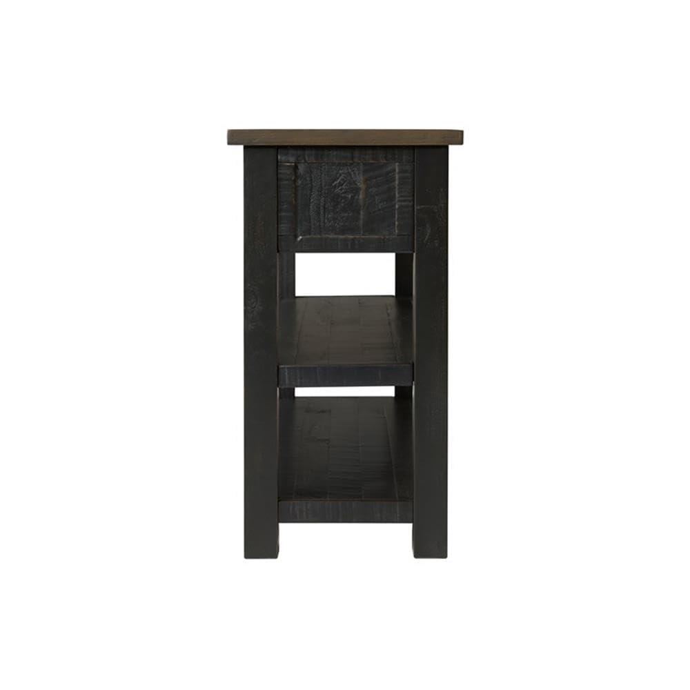 Martin Svensson Home Monterey Sofa 50" Console Table, Black and Brown