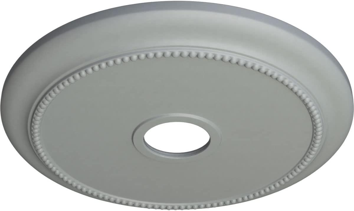 Ekena Millwork 24 1/8"OD x 4 3/8"ID x 2 1/4"P Crendon Ceiling Medallion (Fits Canopies up to 4 3/8")