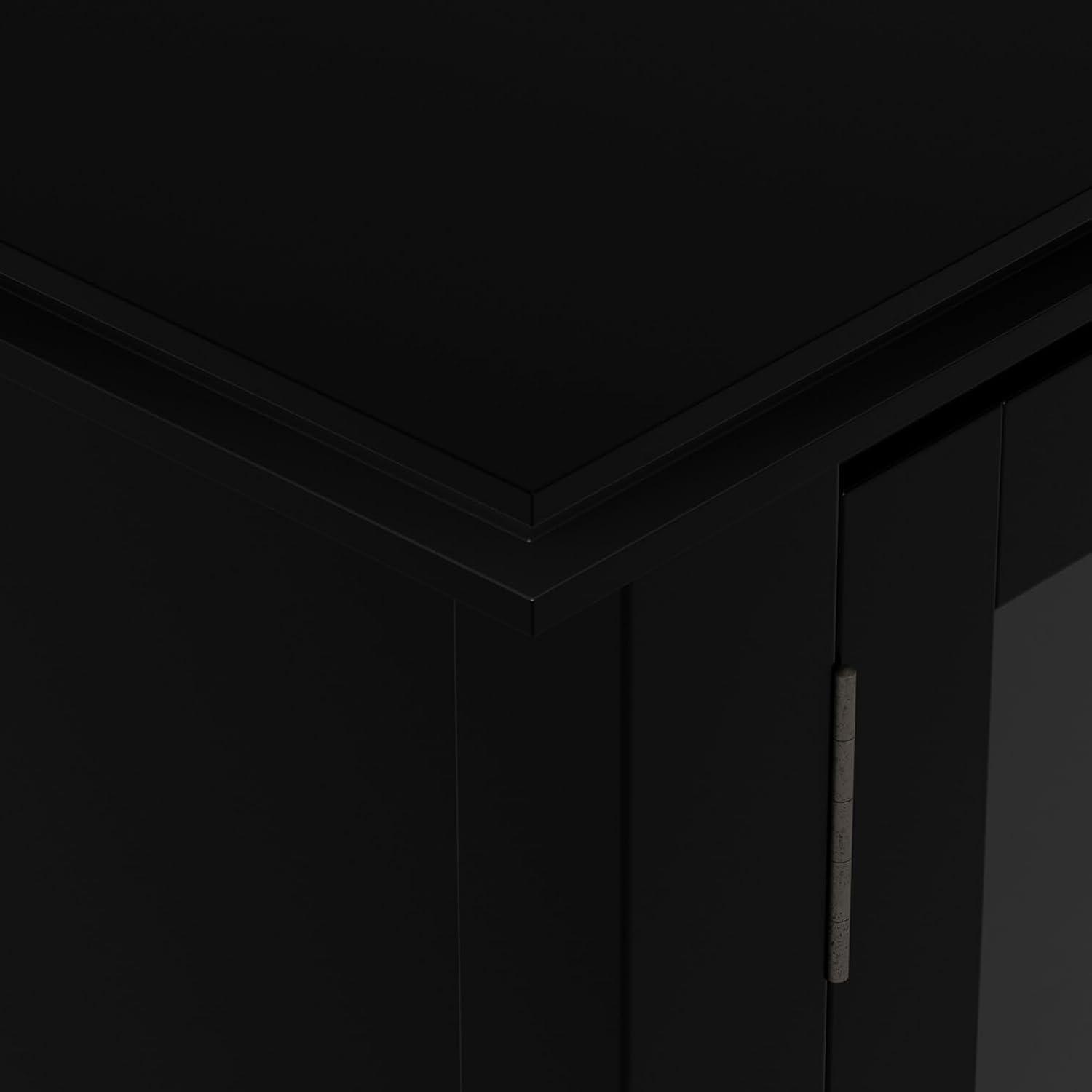 Simpli Home Artisan SOLID WOOD 72 inch TV Media Stand